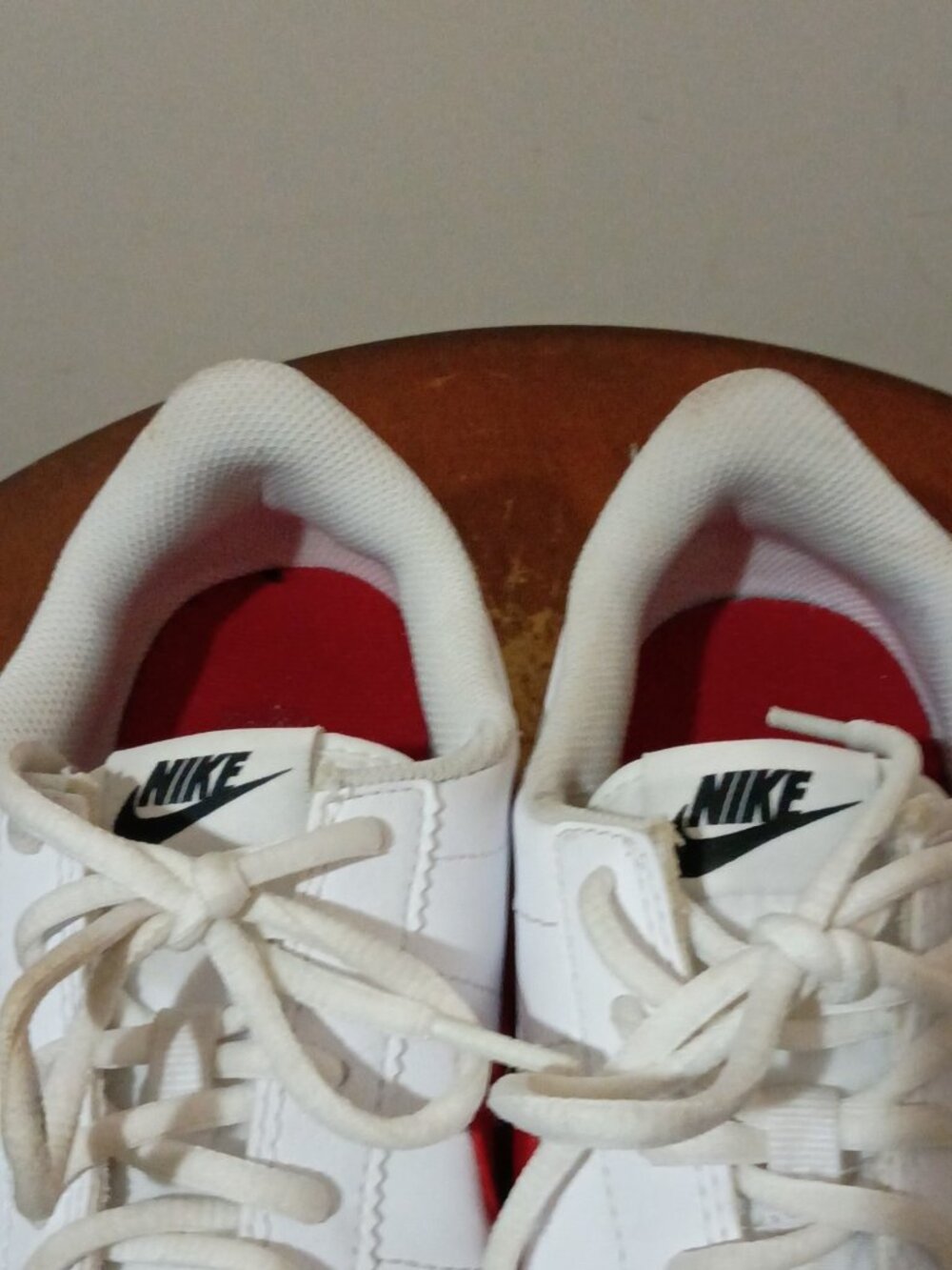 Youth Nike Cortez 72 Forrest Gump White Leather Red Swoosh 904764-103 Size 7Y - Picture 6 of 14